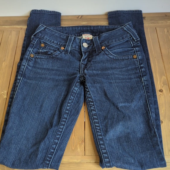 True Religion Julie Flap Pocket Skinny Jeans - Picture 5 of 15